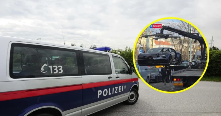 Ekstremalne konsekwencje za prędkość: kierowca Bugatti stracił luksusowy samochód w Wiedniu