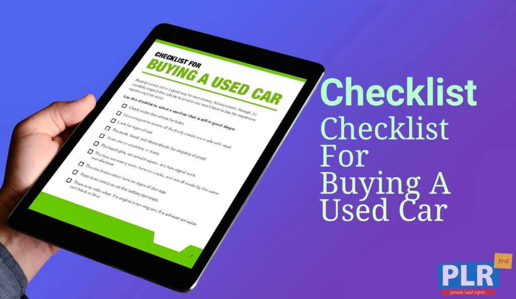 Co sprawdzić przy zakupie używanego samochodu – lista kontrolna