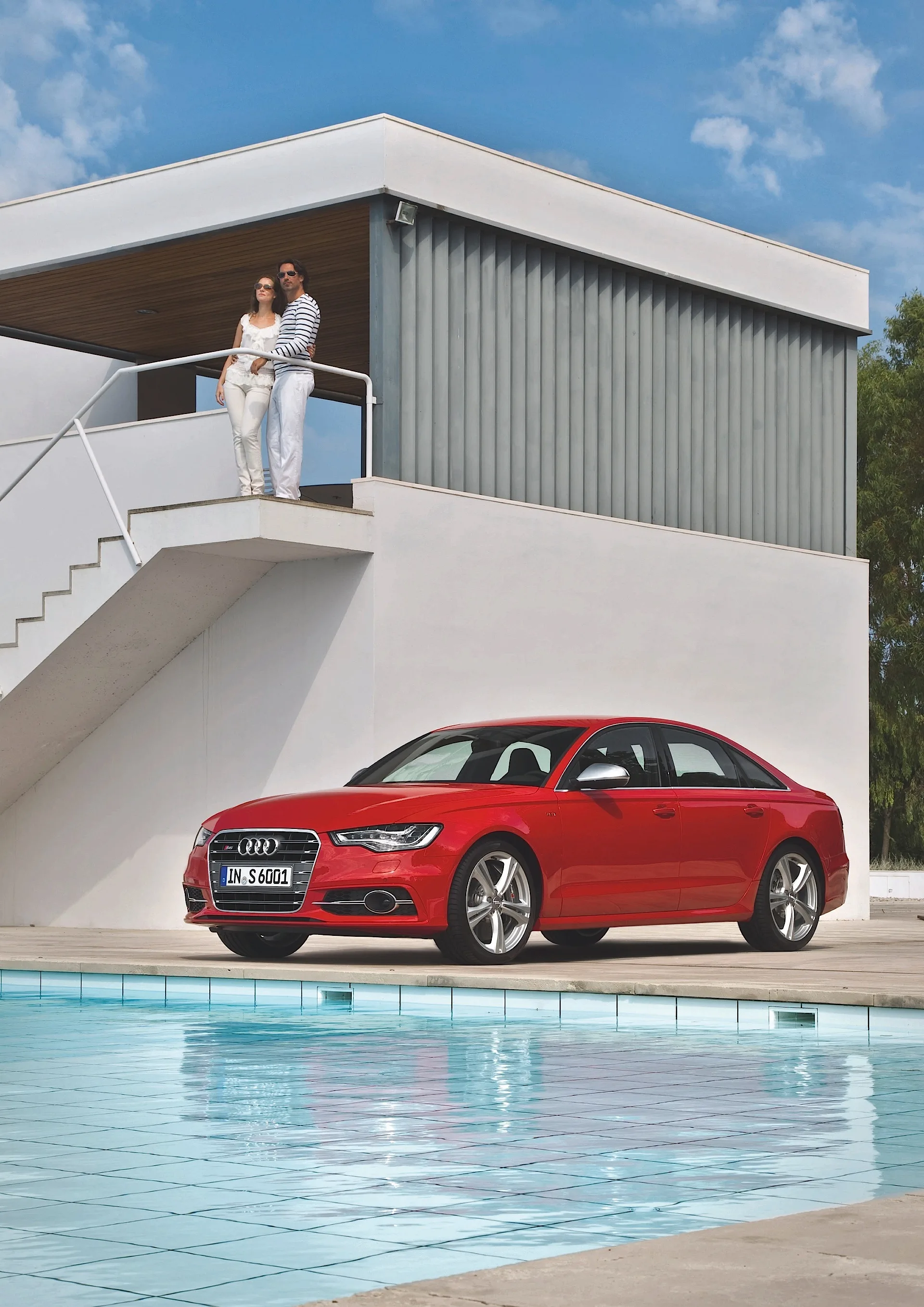 Audi S6/Standaufnahme