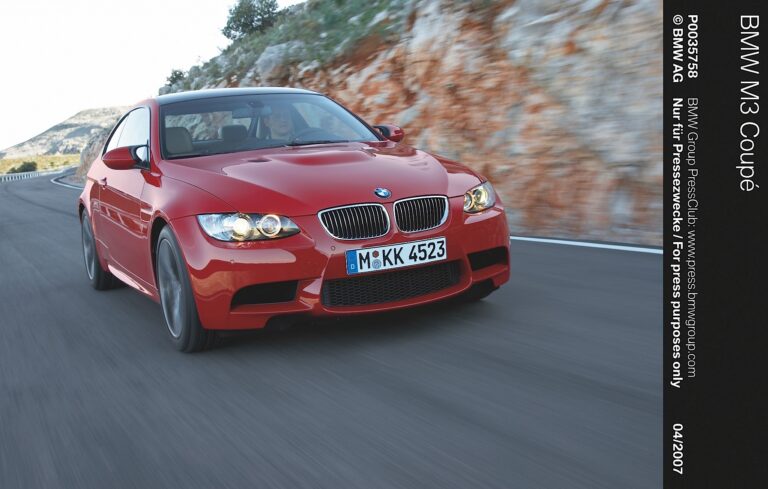 BMW M3 Coupe (E92) 2007-2011