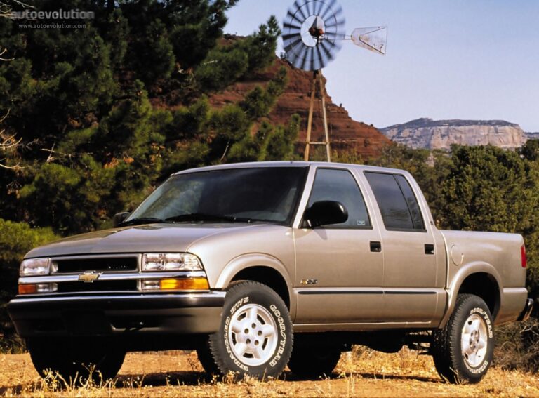 CHEVROLET S-10 Crew Cab 2000-2004