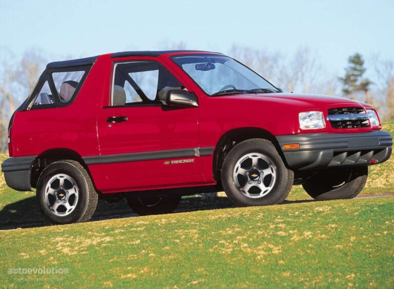 CHEVROLET Tracker Convertible 1999-2004