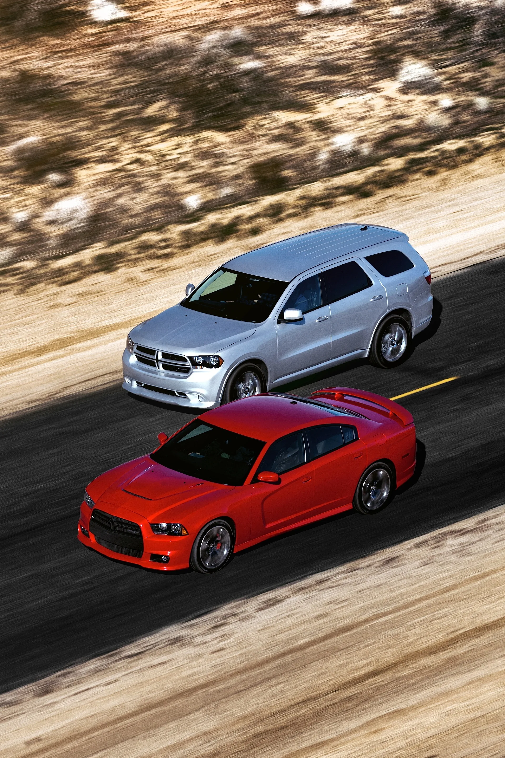 2012 Dodge Charger SRT8 and 2011 Dodge Durango R/T