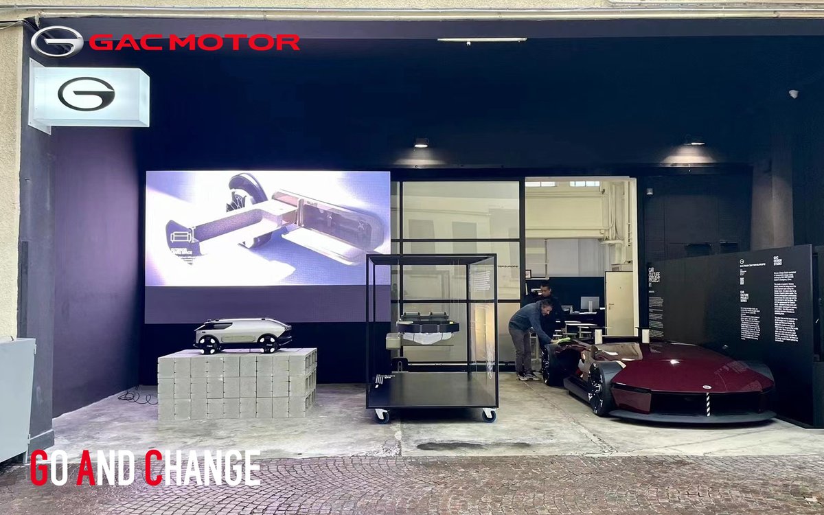 GAC przyspiesza ekspansję w Europie: Aion UT i Aion V z sukcesem na Milan Design Week