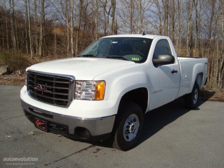 GMC Sierra 2500HD Regular Cab 2008-2013