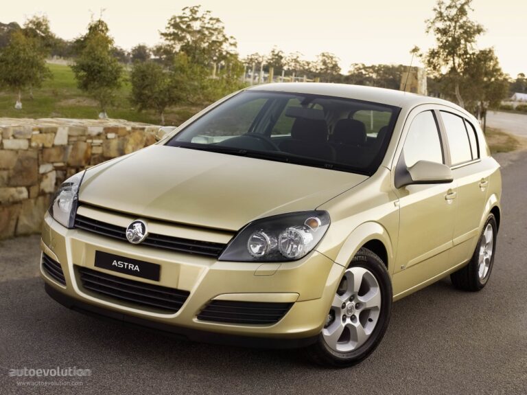2005 Holden Astra 5 drzwiowe