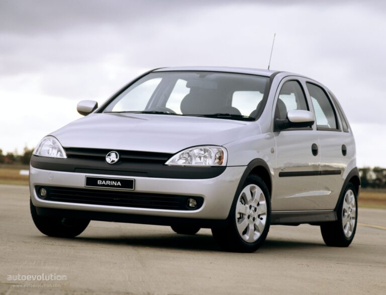 2001 Holden Barina 5 drzwiowe