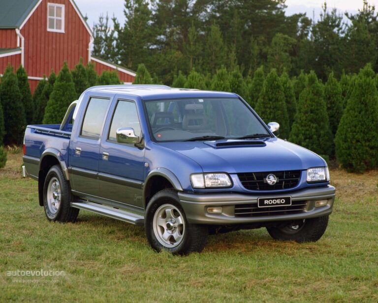 HOLDEN Rodeo Double Cab 1996-2002