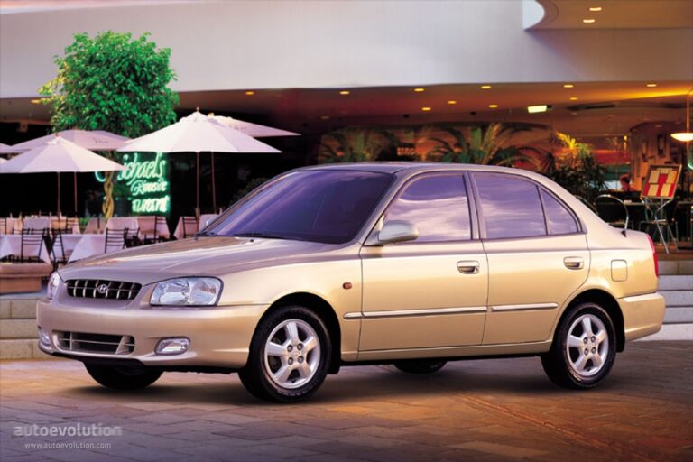 HYUNDAI Accent 4 drzwiowe 1999-2003