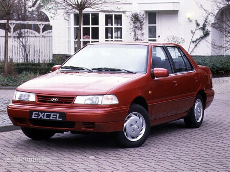 HYUNDAI Excel 4 drzwiowe 1989-1994
