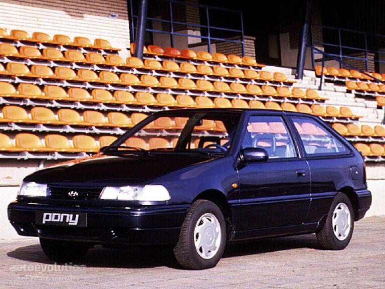 HYUNDAI Pony 3 drzwiowe 1989-1994