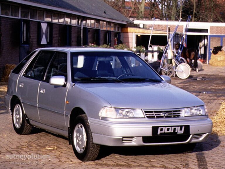 HYUNDAI Pony 5 drzwiowe 1989-1994