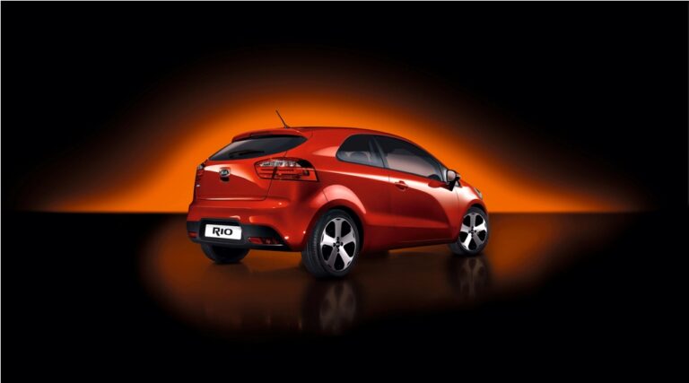 2012 Kia Rio 3 drzwiowe