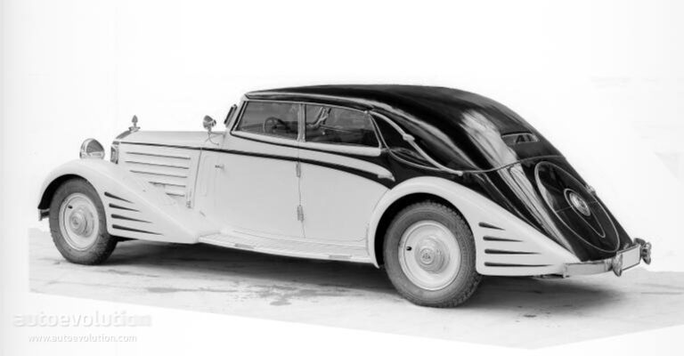 MAYBACH Typ Zeppelin Doppel-Sechs 8 Liter (DS 8) Stromlinien-Cabriolet 1934-1936