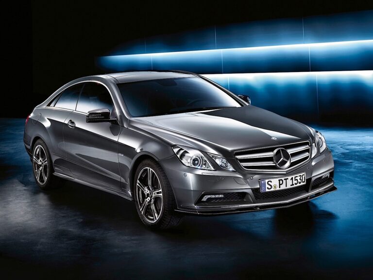 MERCEDES BENZ E-Klasse Coupe (C 207) 2009-2012