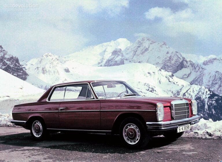 MERCEDES BENZ "Strich-Acht" Coupe (C114) 1969-1977