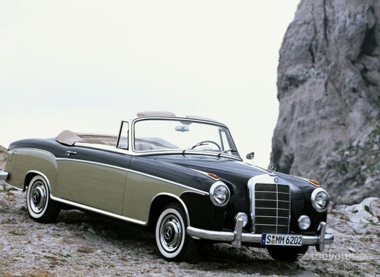 MERCEDES BENZ "Ponton" Cabriolet (W180/128) 1956-1960