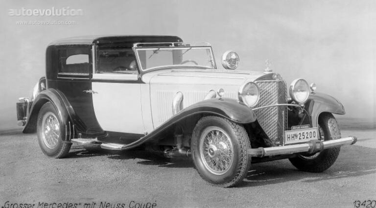 MERCEDES BENZ "Grosser Mercedes" Stadt Coupe (W07) 1933-1938