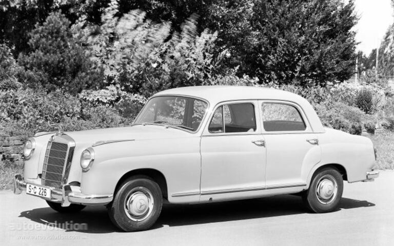 MERCEDES BENZ S-Klasse "Ponton" (W180/W105/W128) 1954-1959