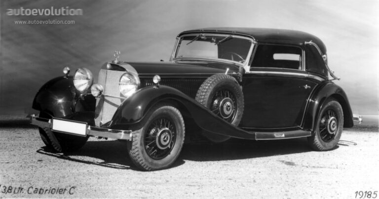 MERCEDES BENZ Typ 380 Cabriolet C (W22) 1933-1934