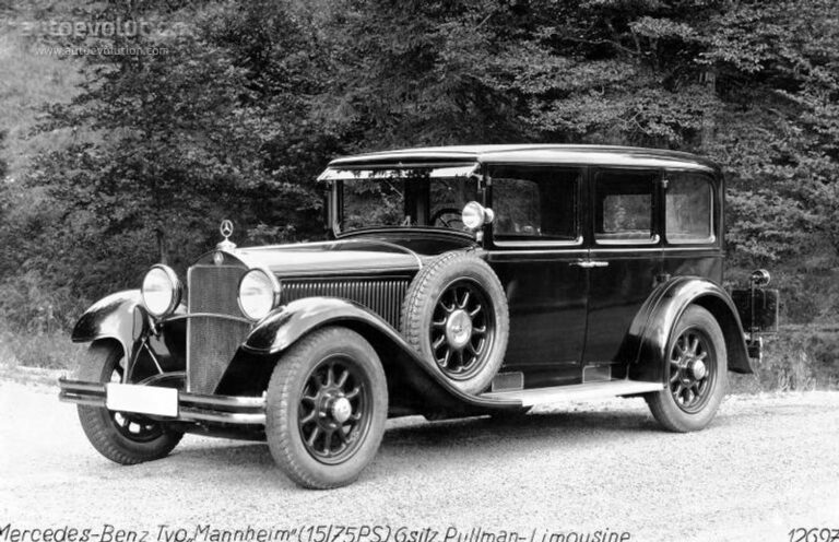 Mercedes Benz Typ Mannheim Sedan (W10)