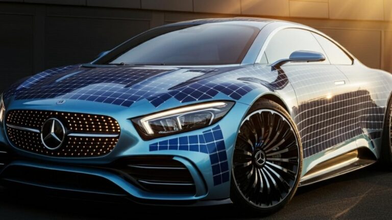 Rewolucyjna technologia Mercedes-Benz: Farba słoneczna