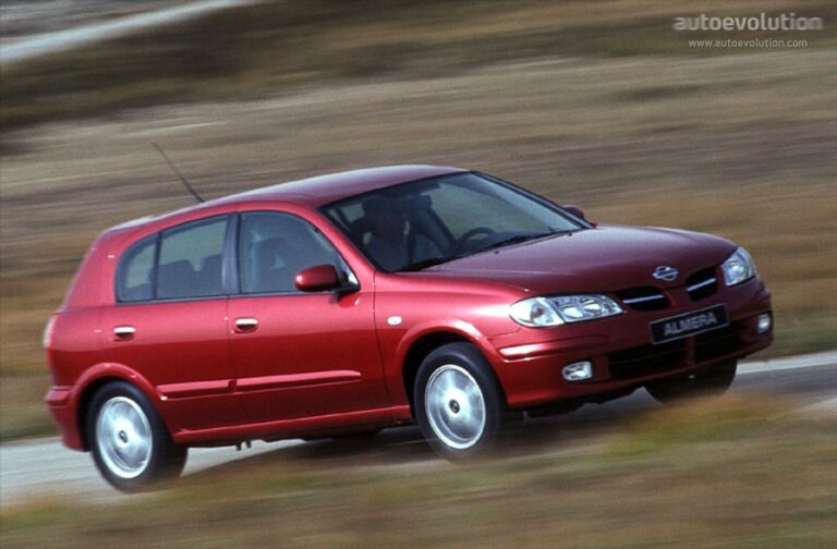 NISSAN Almera / Pulsar 5 drzwiowe 2000-2002