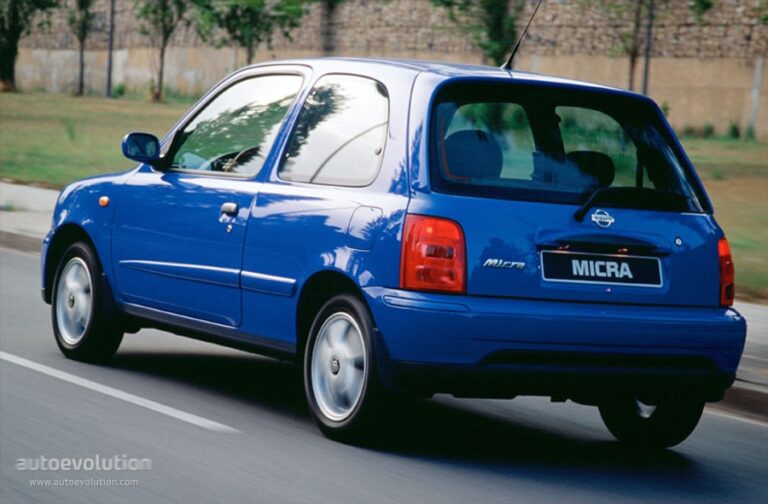 NISSAN Micra 3 drzwiowe 2000-2003