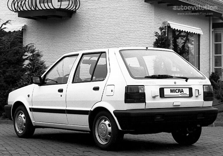 NISSAN Micra 5 drzwiowe 1989-1992