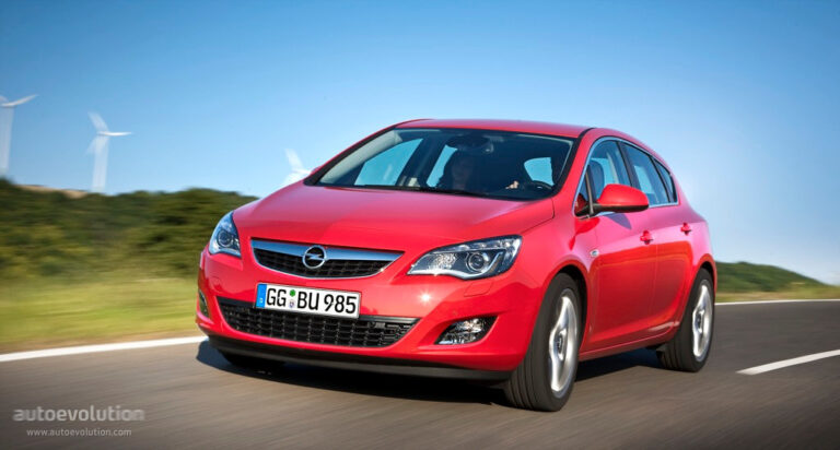 OPEL Astra 5 drzwiowe 2009-2015