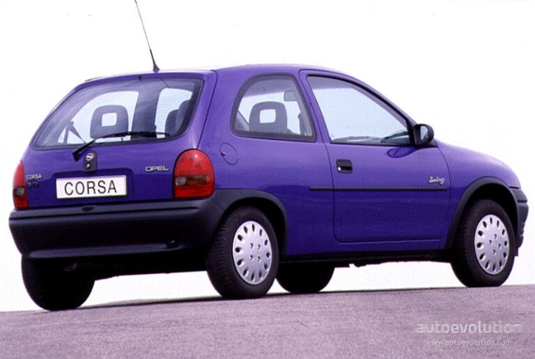 OPEL Corsa 3 drzwiowe 1993-1997