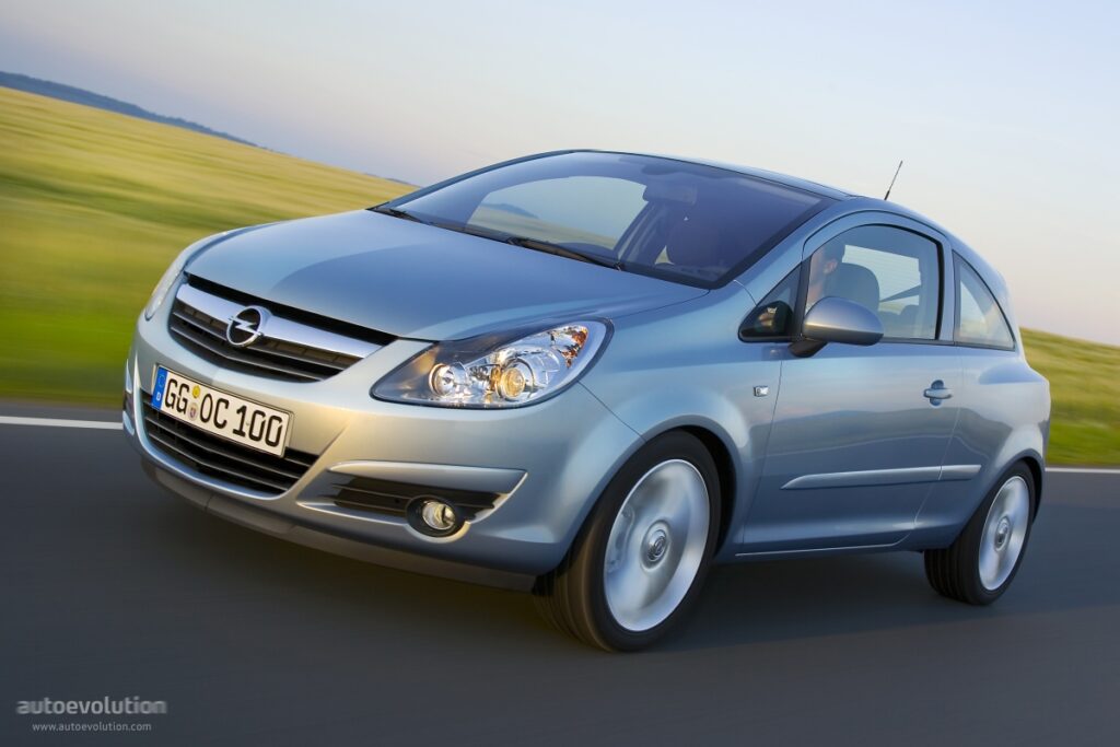 OPEL Corsa 3 drzwiowe 2006-2010