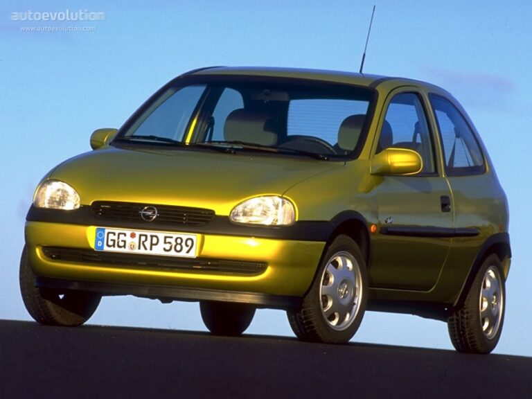 OPEL Corsa 3 drzwiowe 1997-2000