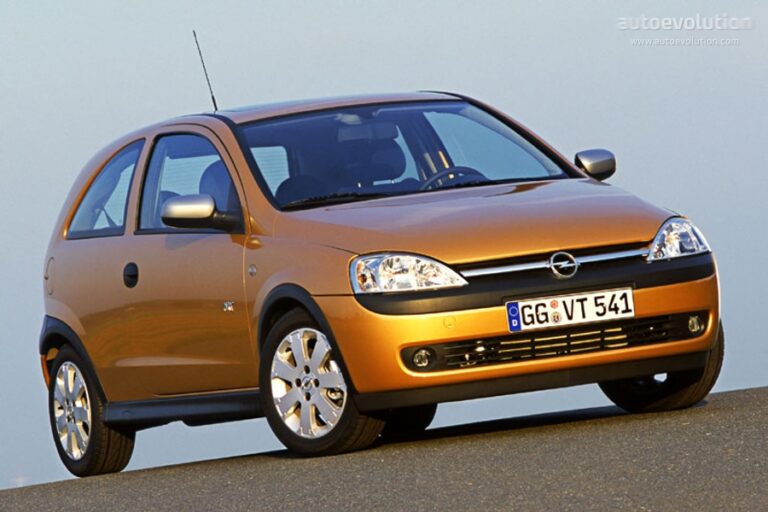OPEL Corsa 3 drzwiowe 2000-2003