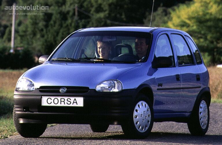 OPEL Corsa 5 drzwiowe 1993-1997