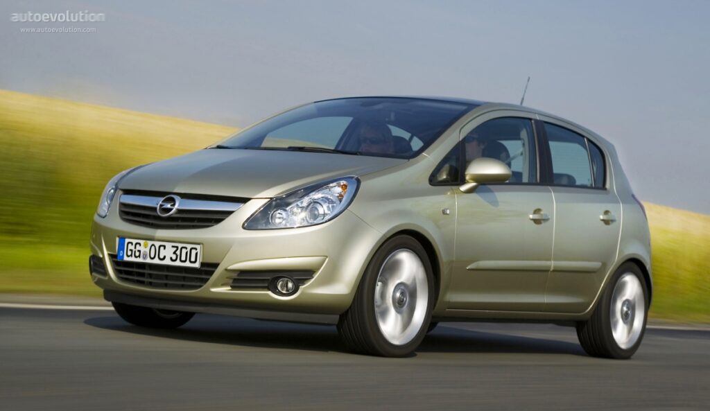 OPEL Corsa 5 drzwiowe 2006-2010