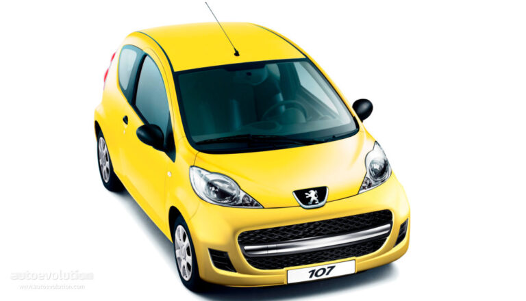PEUGEOT 107 3 drzwiowe 2008-2014
