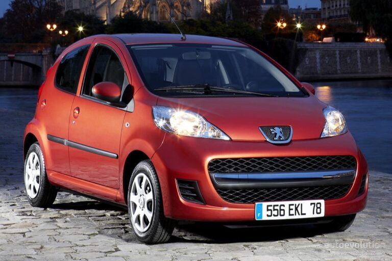 PEUGEOT 107 5 drzwiowe 2008-2014