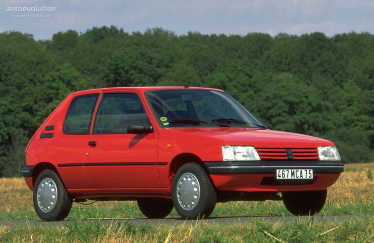 PEUGEOT 205 3 drzwiowe 1984-1998