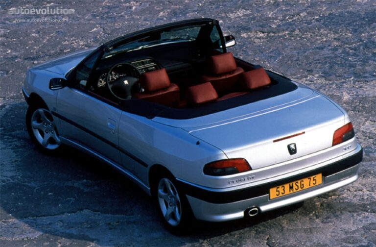 PEUGEOT 306 Cabriolet 1997-2003