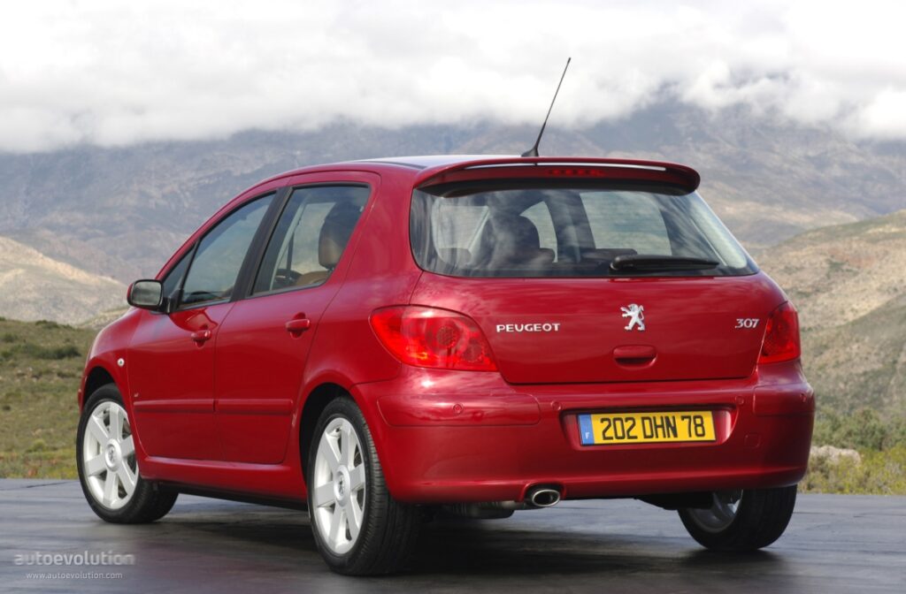 PEUGEOT 307 5 drzwiowe 2005-2008