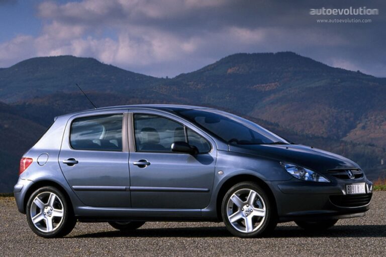 PEUGEOT 307 5 drzwiowe 2001-2005