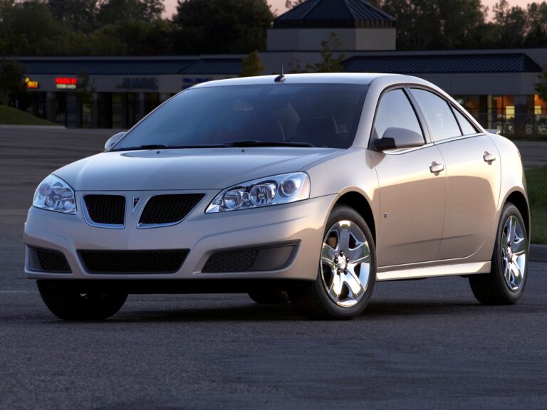 PONTIAC G6 Sedan 2008-2010