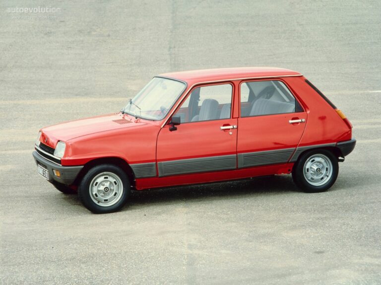 RENAULT 5 5 drzwiowe 1972-1984
