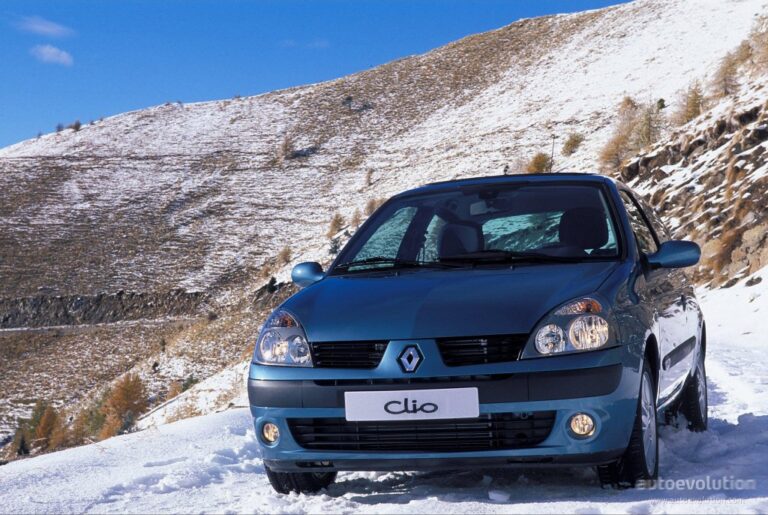 RENAULT Clio 3 drzwiowe 2001-2006