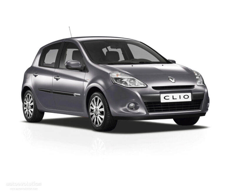 RENAULT Clio 5 drzwiowe 2009-2012