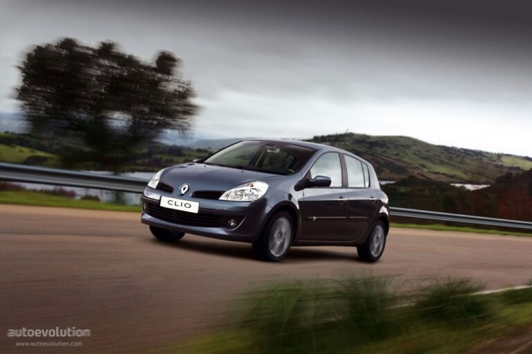 RENAULT Clio 5 drzwiowe 2006-2009