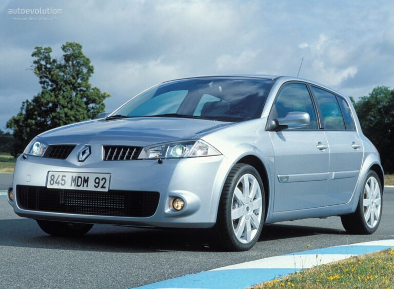 RENAULT Megane RS 5 drzwiowe 2004-2006