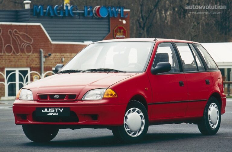 SUBARU Justy 5 drzwiowe 1997-2003