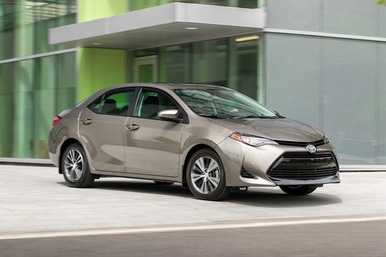 TOYOTA Corolla US 2016-2018